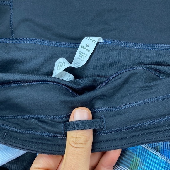 Lululemon Speed Up Short *2.5" Sun Dazed Multi Blue / Super Dark - Picture 3 of 7